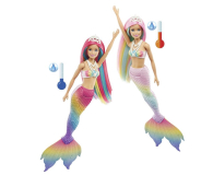 Barbie Syrenka Tęczowa Przemiana Lalka - 1013891 - zdjęcie 3
